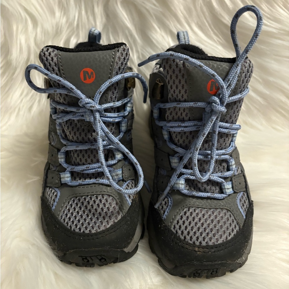 Merrell Kids' Gray and Blue Sneakers